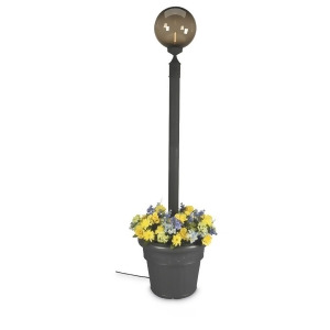 Patio Living Concepts European 00480 85 Inch Single Bronze Globe Planter Lamp - All
