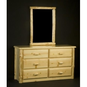 Viking Wilderness Collection Dresser and Mirror - All