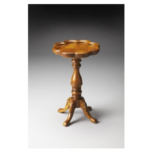 Butler Masterpiece Scatter Table In Olive Ash Burl 0923101 - All