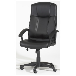 Chintaly High Back Multi Adjustable Pneumatic Gas Lift Office Chair In Black - All