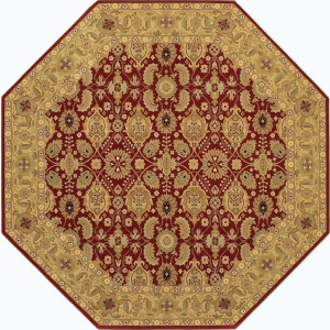 Couristan Royal Kashimar All Over Vase Rug In Persian Red - All