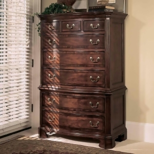 American Drew Cherry Grove Chest On Chest in Antique Cherry - All