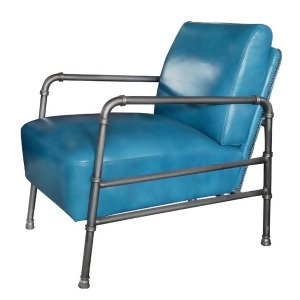 Moe's Royce Club Chair In Blue - All