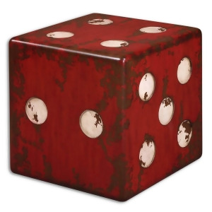 Uttermost Dice Accent Table - All