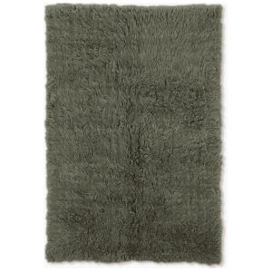 Linon Flokati Rug In Olive And Olive 10x16 - All