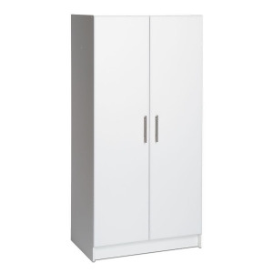 Prepac Elite White 32 Inch Wardrobe Cabinet - All