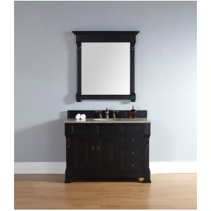 James Martin Brookfield 48 Single Vanity And Mirror Set W/ Drawers In Antique B - All