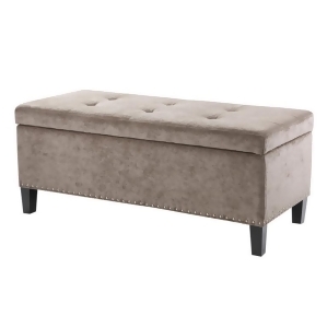 Madison Park Shandra Ii Storage Bench In Taupe - All