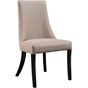 Modway Reverie Dining Side Chair in Beige - All