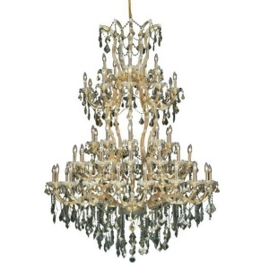 Lighting By Pecaso Karla Collection Large Hanging Fixture D54in H72in Lt 60 1 Go - All