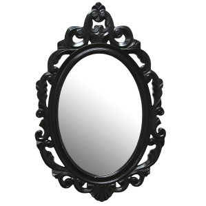 Stratton Black Baroque Mirror - All