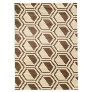 Linon Roma Rug In Ivory And Beige 2x3 - All