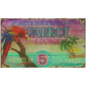 Red Horse Parrot Lounge Sign - All