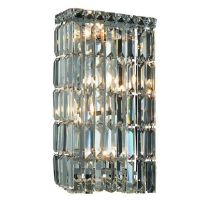 Lighting By Pecaso Chantal Collection Wall Sconce W8in H16in E4in Lt 4 Chrome Fi - All