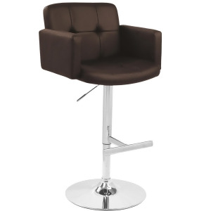 Lumisource Stout Bar Stool In Brown - All
