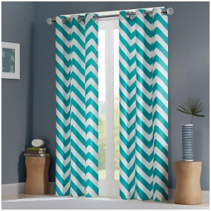 Intelligent Design Libra Window Curtain in Teal Set of 4 - All