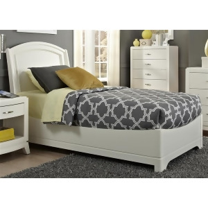 Liberty Furniture Avalon Platform Bed in White Truffle Finish - All