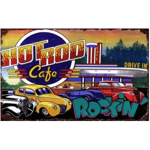 Red Horse Hot Rod Cafe Sign - All