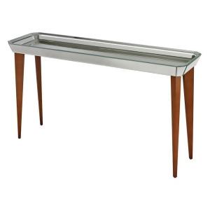 Sterling Industries 135-001 Mide Century Mirrored Console Table - All