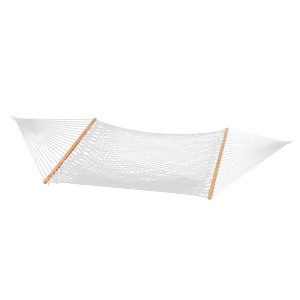 Bliss Hammocks Hammock Classic Cotton Rope In Natural White - All