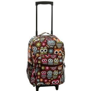 Rockland Owl 17 Rolling Backpack - All