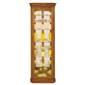 Philip Reinisch Lighthouse Octave Eight-Shelf Corner Curio Cabinet - All