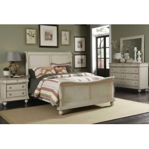 Liberty Furniture Rustic Traditions Sleigh Bed Dresser Mirror Chest Nigh - All