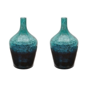 Emerald Ombre Bottle Set Of 2 - All
