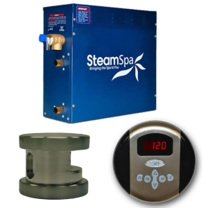 Steam Spa Oasis Package for Steam Spa 7.5kW Steam Generators in Polished Brass - All