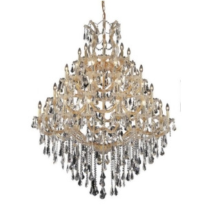 Lighting By Pecaso Karla Collection Large Hanging Fixture D46in H62in Lt 48 1 Go - All
