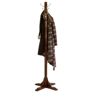Winsome Wood Jera Coat Tree in Cappuccino - All