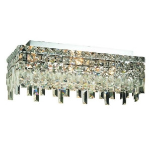 Lighting By Pecaso Chantal Collection Flush Mount L20in W10in H7in Lt 4 Chrome F - All