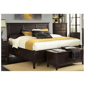 A-america Westlake Storage Bed Cherry Brown Finish - All