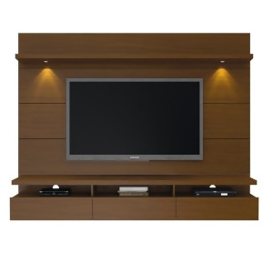 Manhattan Comfort Cabrini 23851 Floating Wall Theater Entertainment Center In Nu - All