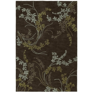 Kaleen Inspire Vision Rug In Chocolate - All