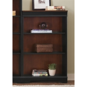 Liberty Furniture St. Ives Jr Executive 48 Inch Bookcase in Chocolate Cherry F - All
