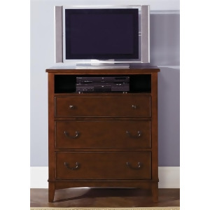 Liberty Furniture Chelsea Square 3 Drawer Chest in Burnished Tobacco - All