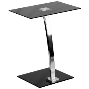 Flash Furniture Laptop Computer Desk w/ Silk Black Tempered Glass Top Nan-lt-0 - All