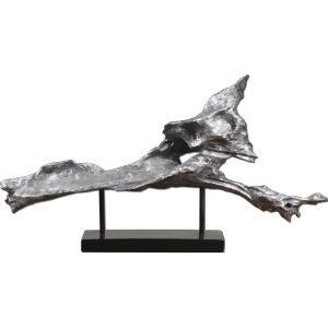 Uttermost Cosma Sculpture in Antiqued Metallic Silver w/ Matte Black - All