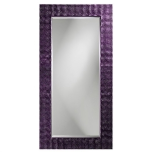 Howard Elliott 2142Rp Lancelot Royal Purple Rectangle Mirror - All