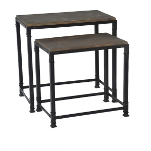 Madison Park Cirque Nesting Tables In Grey - All