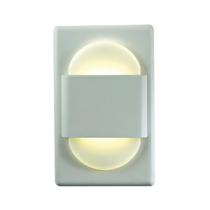 Alico Ez Step Recessed Wall Light C/w Driver. White Opal Acrylic Diffuser / Whit - All