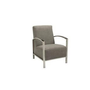 Allan Copley Designs Theresa Lounge Chair in Stone Grey - All