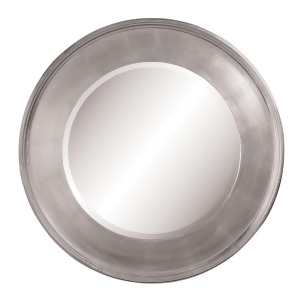 Bassett Transitions Ursula Round Wall Mirror in Silver Leaf - All
