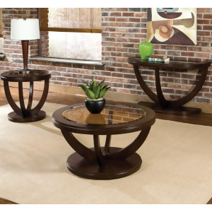 Standard Furniture La Jolla 3 Piece Coffee Table Set in Cherry - All