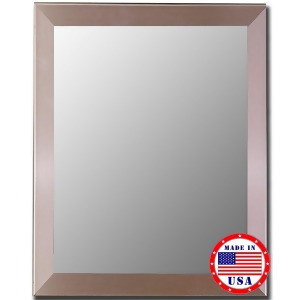 Hitchcock Butterfield Silver Stainless Framed Wall Mirror - All