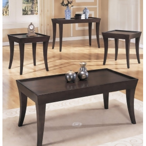 Homelegance Zen 3 Piece Coffee Table Set in Espresso - All