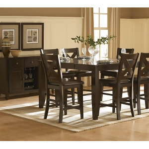 Homelegance Crown Point 6 Piece Counter Height Dining Room Set - All