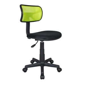 Techni Mobili Mesh Task Chair in Yellow - All
