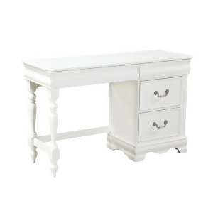 Standard Furniture Jessica 2 Drawer Kids' Desk in White - All